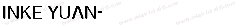 INKE YUAN字体转换